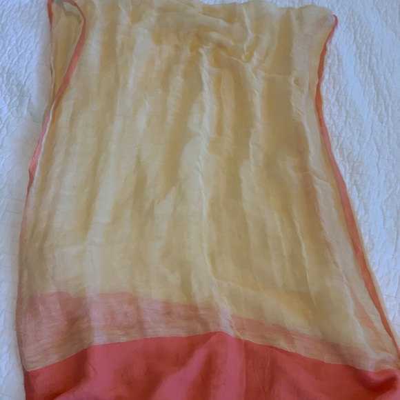 Eileen Fisher Colton and linen scarf. New. - Picture 2 of 3